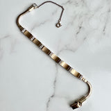 10K Gold Filled and Diamond Kaspar and Esh Bracelet