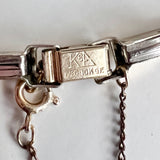 10K Gold Filled and Diamond Kaspar and Esh Bracelet