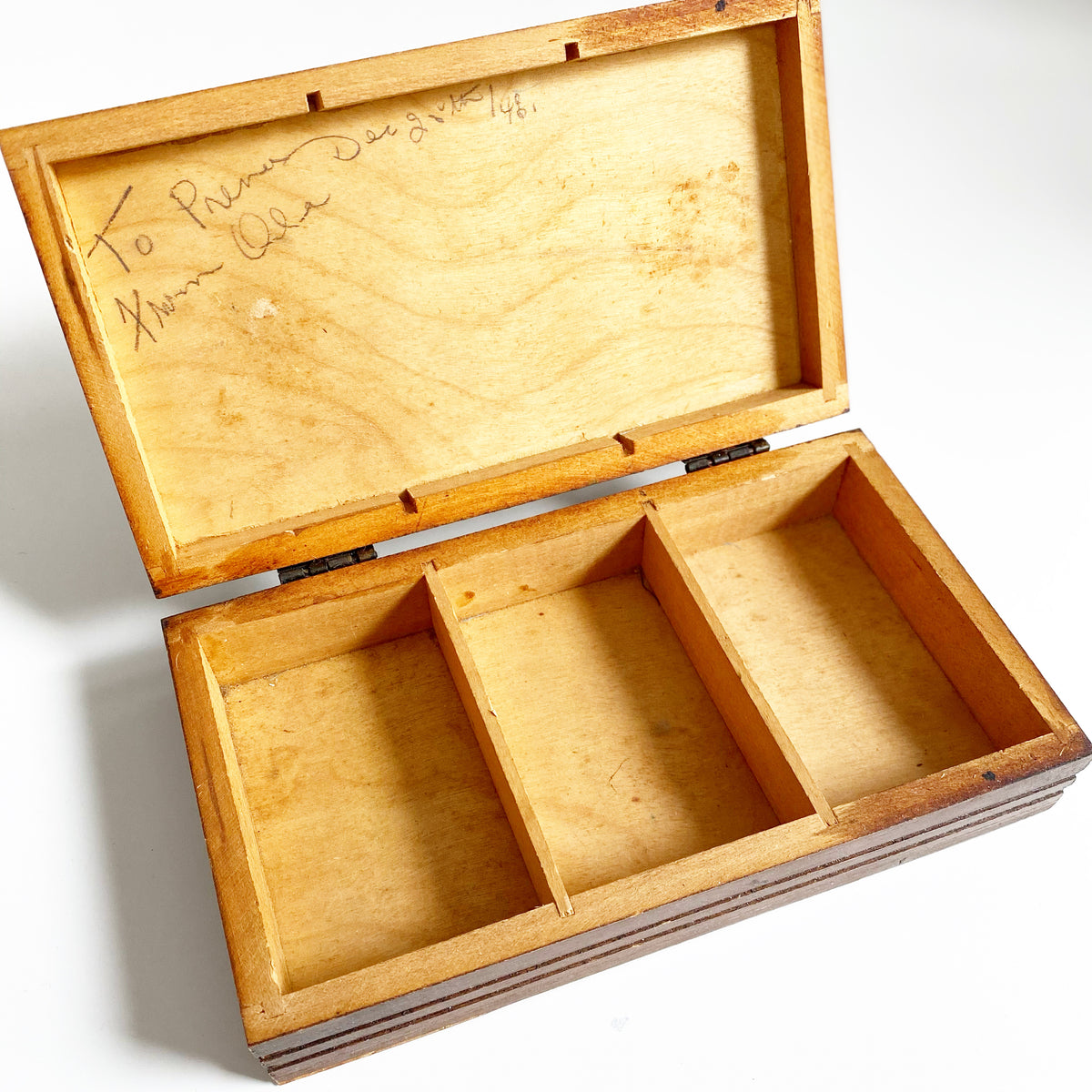 Tobacco Box 1940s – What These Old Things NS
