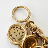 Chanel Paris Vintage Button Bracelet