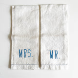Mr. and Mrs. Linen Towels