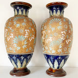 Doulton Lambeth Slaters Patent Vases