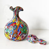 Millefiori Decanter w Stopper