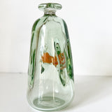 Two Rivers Art Glass Bottle