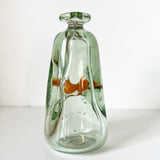 Two Rivers Art Glass Bottle