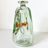 Two Rivers Art Glass Bottle