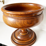 Wooden Pedestal Bowl