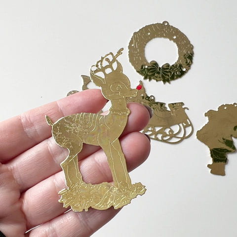 Set of Brass Ornaments
