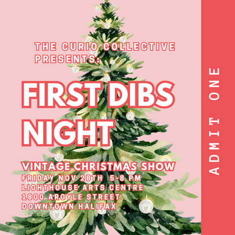 CHRISTMAS '25 VINTAGE SHOW FIRST DIBS TICKET