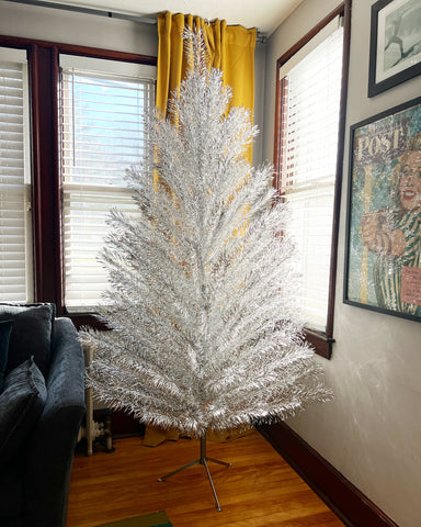 Sapphire Aluminum Vintage Christmas Tree
