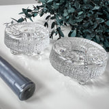 Iittala Finland Art Glass Candle Holders