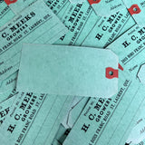 Lot of Vintage Quebec Garden Centre Tags