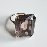 10K Gold and Smoky Topaz Ring