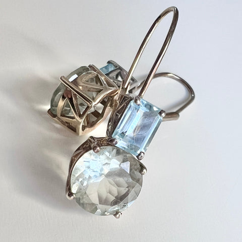 Sterling and Gemstone Earrings