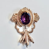 Vintage Gold Plated Brooch
