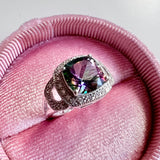 Mystic Topaz and Sterling Silver Ring