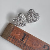 Genuine Swarovski Crystal Heart Earrings
