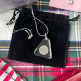 Dime Necklace on Sterling Chain