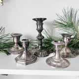 Silver Candlestick Set