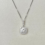 Crystal and Sterling Necklace