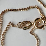 Cracco Gold Washed Heart Necklace