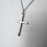 Birks Sterling Large Cross Necklace