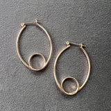 14K Gold Hoop Earrings