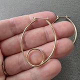 14K Gold Hoop Earrings