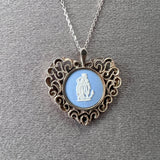 Wedgwood Sterling Pendant on Sterling Chain