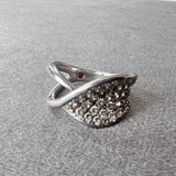 Sterling and Marcasite Ring