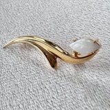 Gold Plated Sterling Brooch
