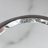 Sterling & Pink Crystal Hoop  Earrings