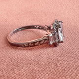 Sterling and CZ Ring