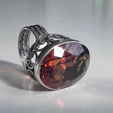 Sterling Silver Citrine Ring