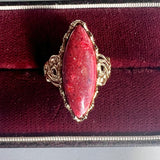Gold Wash Sterling Ring