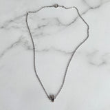 Sterling Silver Owl Necklace