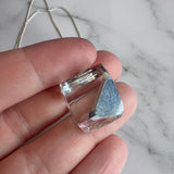 Crystal Pendant on Sterling Chain