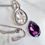 Genuine Swarovski Interchangeable Crystal Necklace