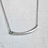 Sterling Silver Bar Necklace
