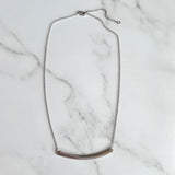 Sterling Silver Bar Necklace