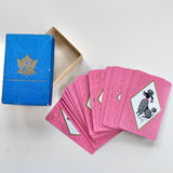 Pink Poodle Playing Cards