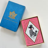 Pink Poodle Playing Cards