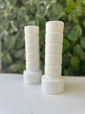 Pair of Milk Glass Vases