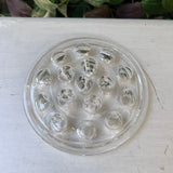 Pair of Glass Flower Frogs