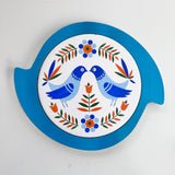 Vintage Love Birds Trivet
