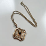 Antique Pendant with Chain