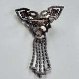 Sparkly Vintage Rhinestone Brooch