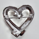 Swarovski Heart Brooch for LYNDA