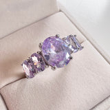 Sterling Amethyst Ring for LYNDA