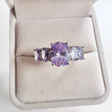 Sterling Amethyst Ring for LYNDA